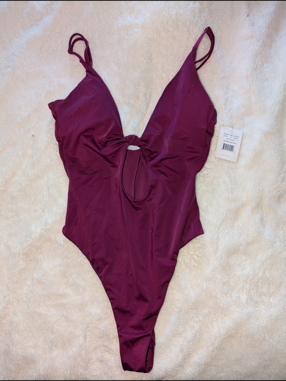 Andie Swim Plum Santorini One Piece